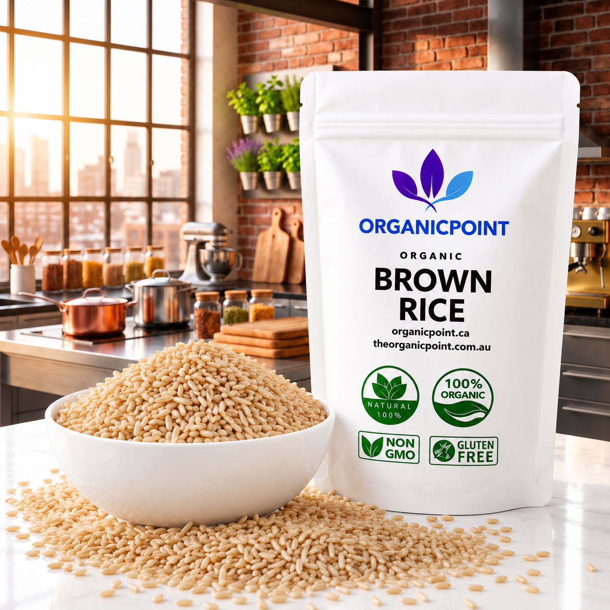 Organic Brown Rice