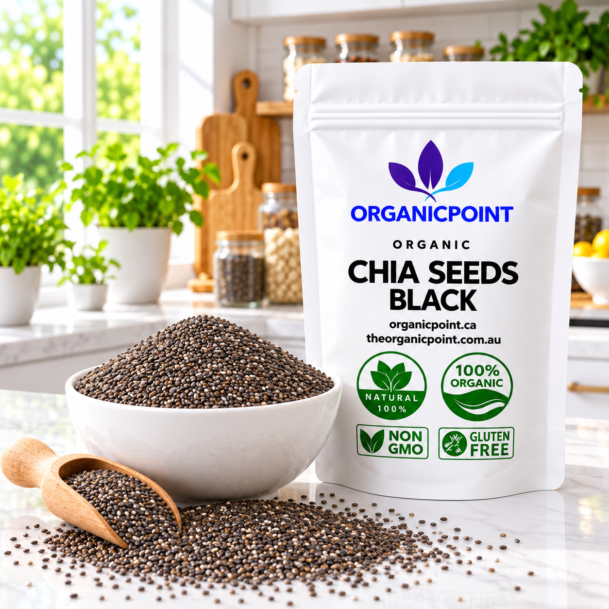 Organic Chia Seeds, Black
