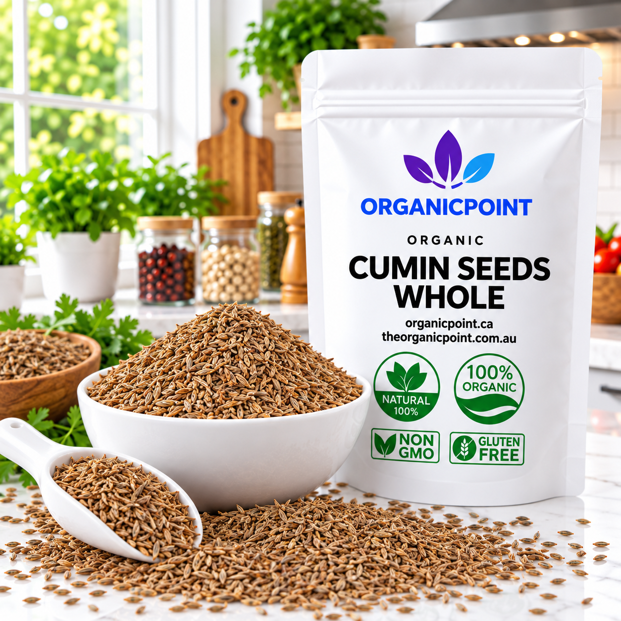 Organic Cumin Seeds Whole