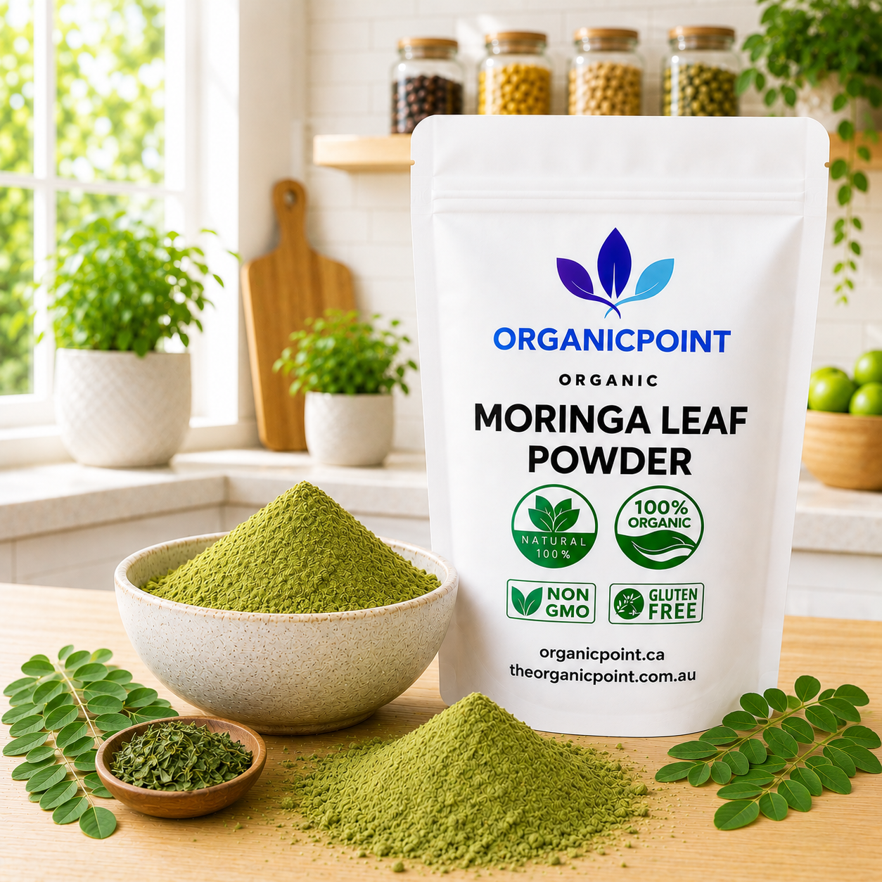 Organic Moringa Leaf Powder