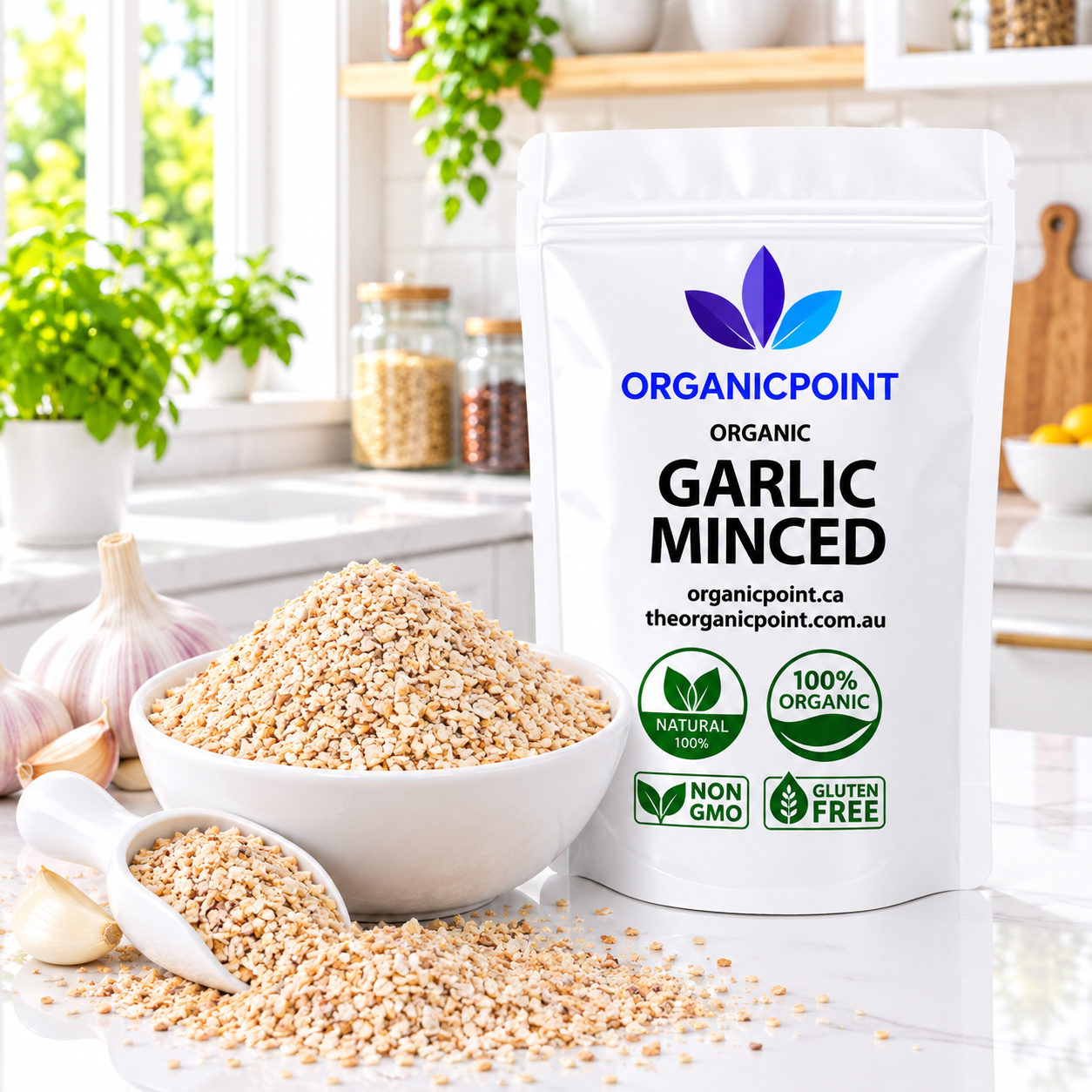 Organic Garlic Minced