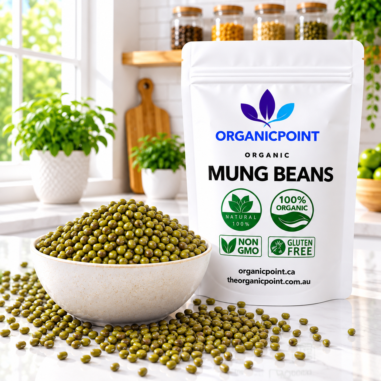 Organic Mung Beans