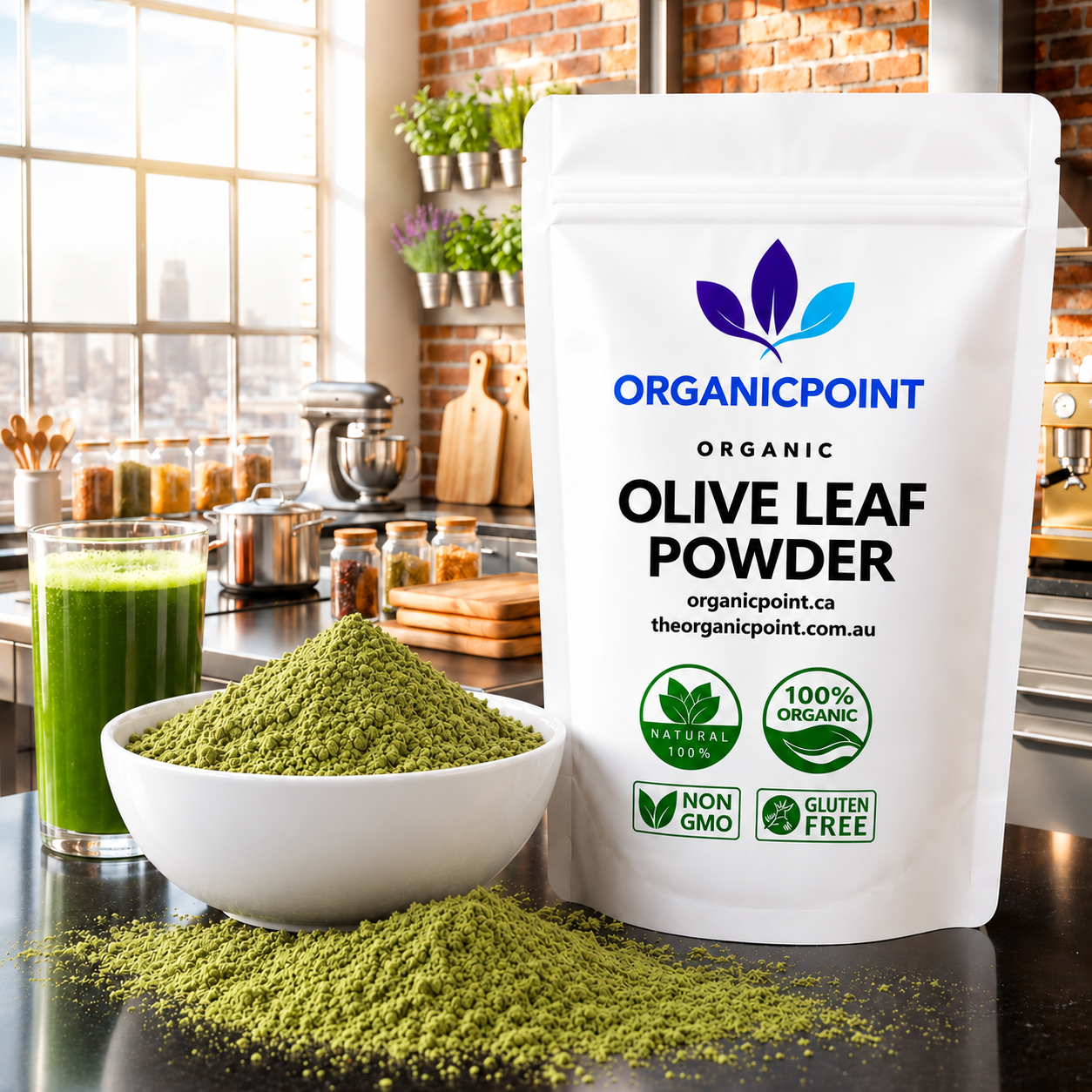 Organic Olive Leaf Powder