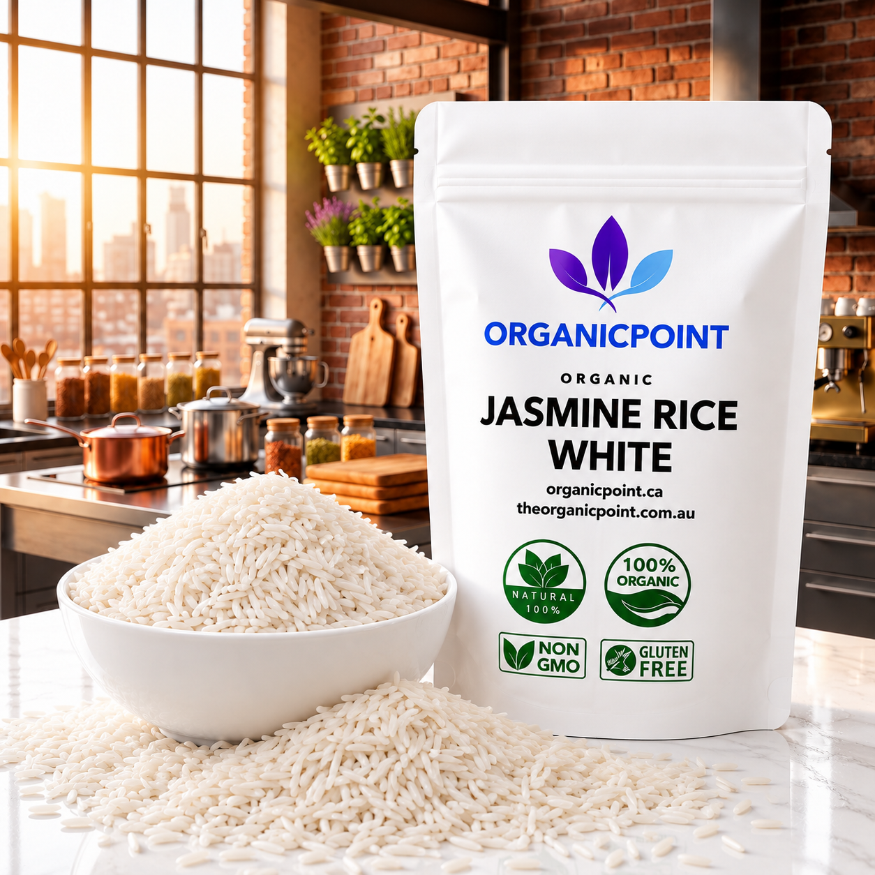 Organic Jasmine Rice White