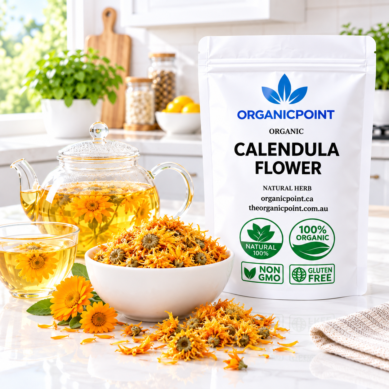 Organic Calendula Flower