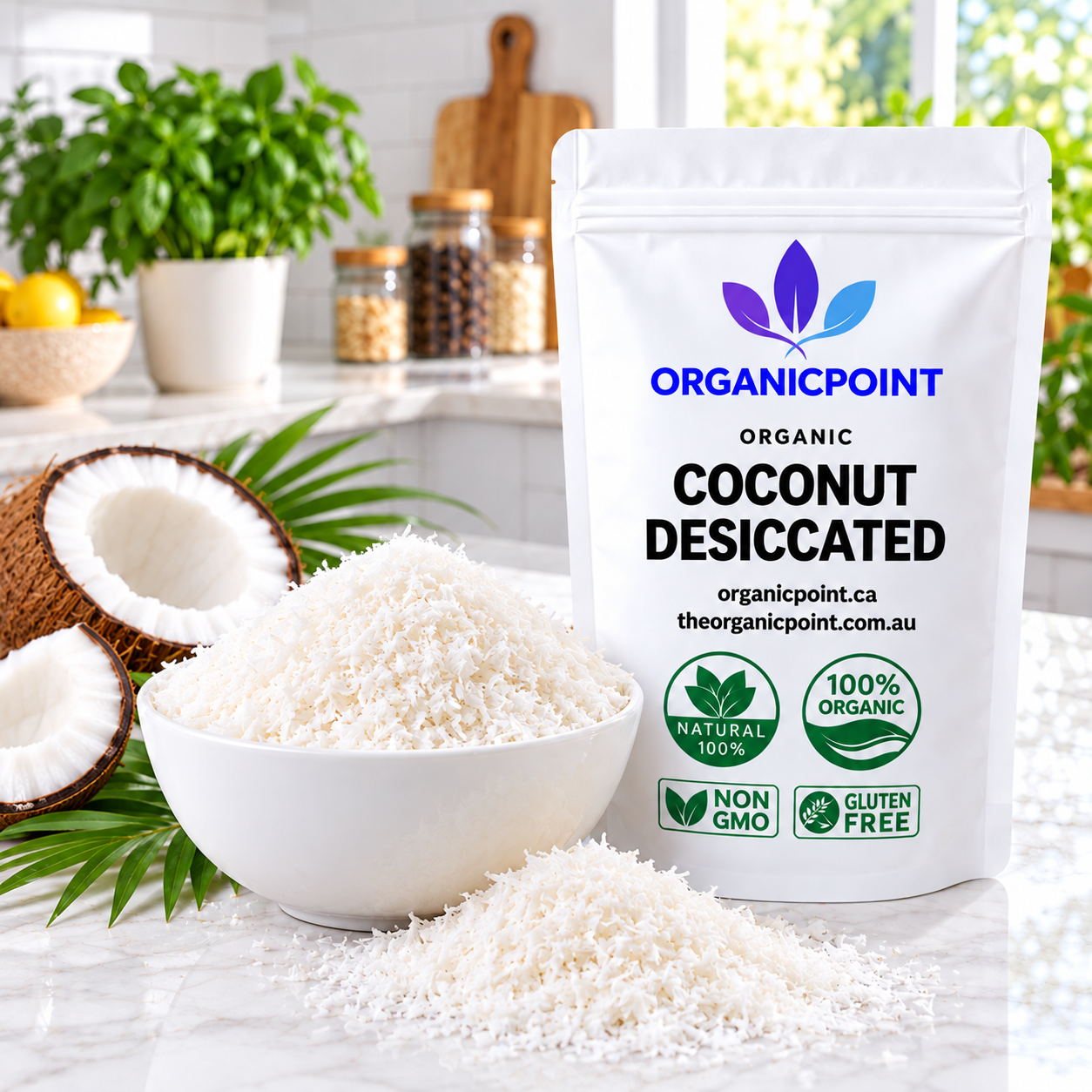 Organic Coconut  Desiccated