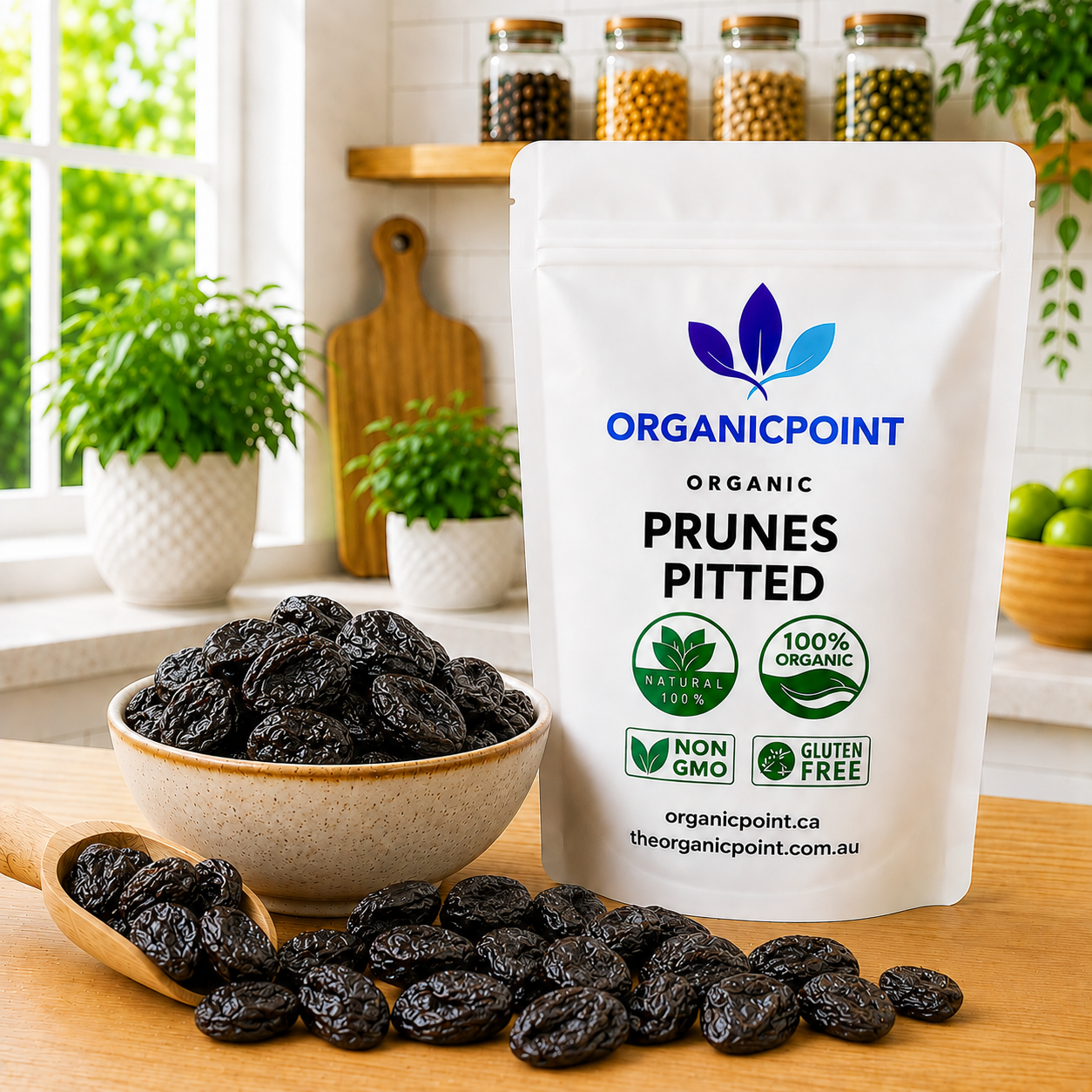 Organic Prunes, Unpitted