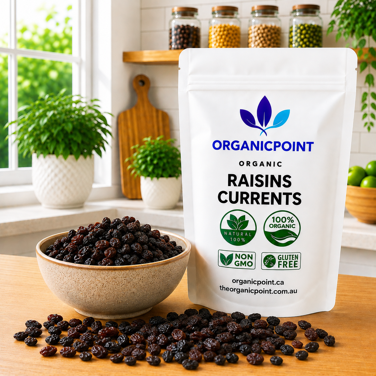 Organic Raisins Currants