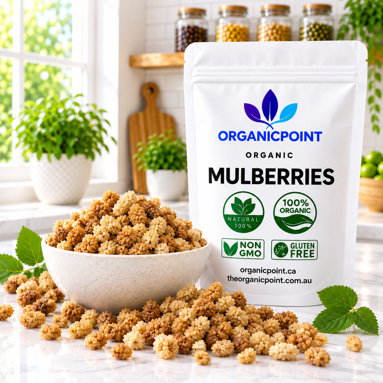 Organic Mulberries