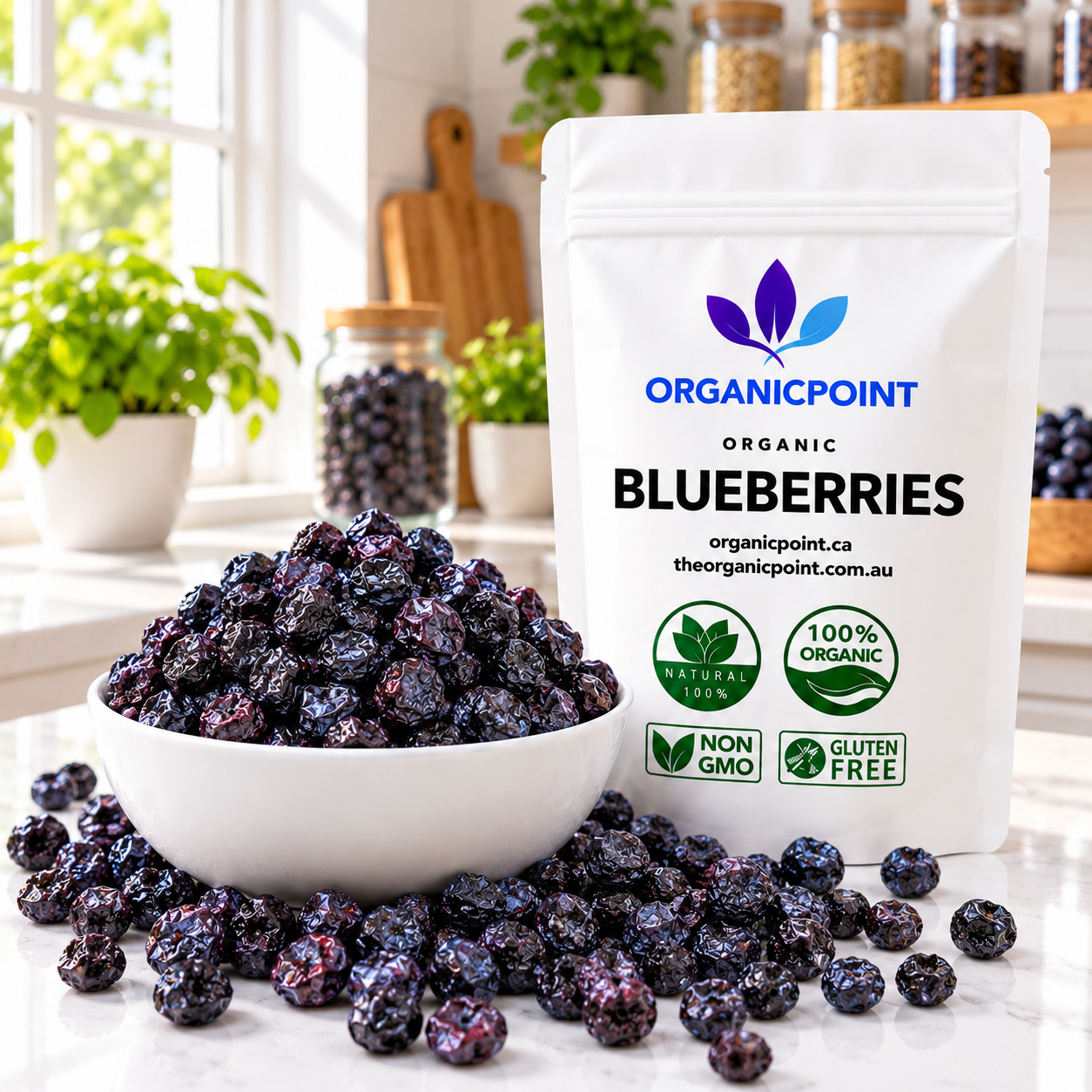 Organic  Blueberries