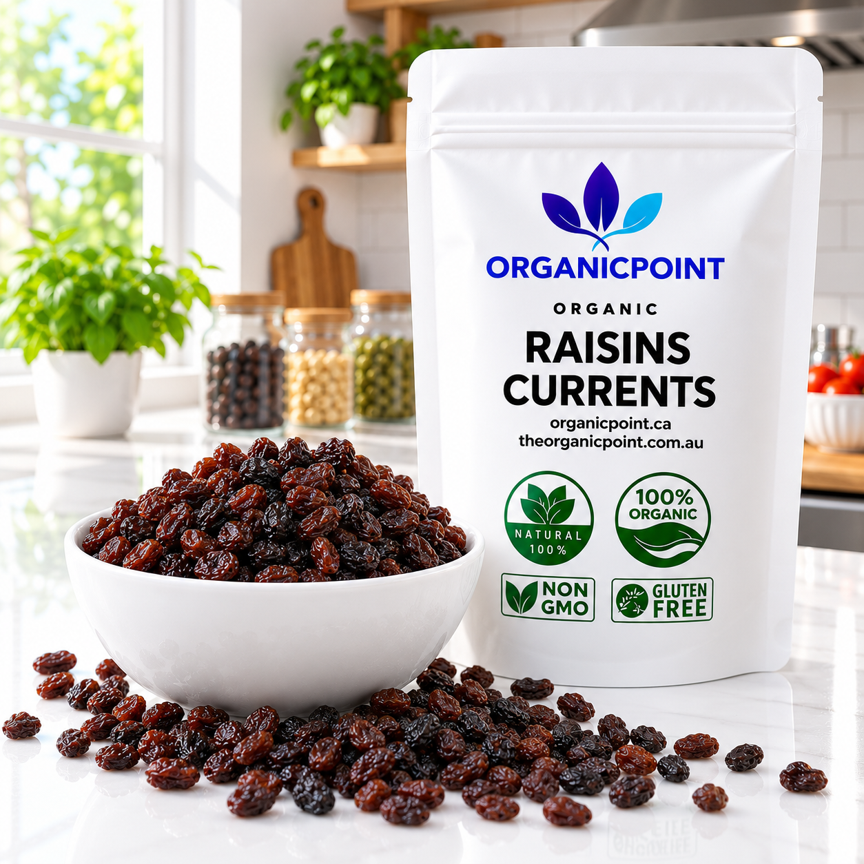 Organic Raisins Currants