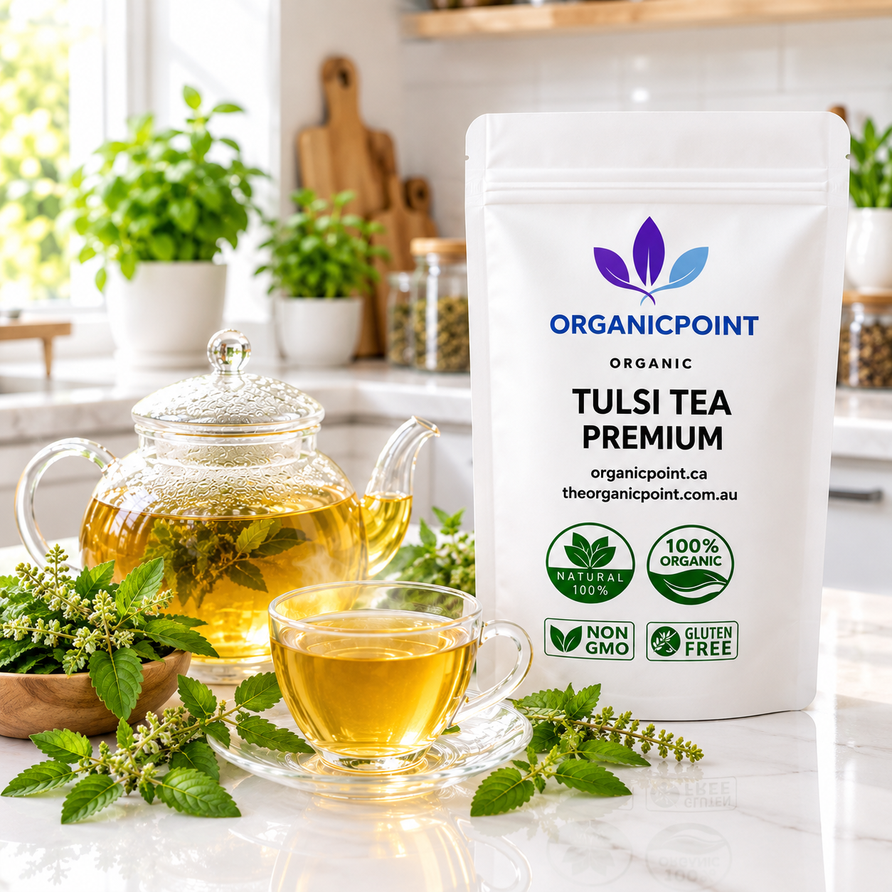 Organic Tulsi  Tea Premium
