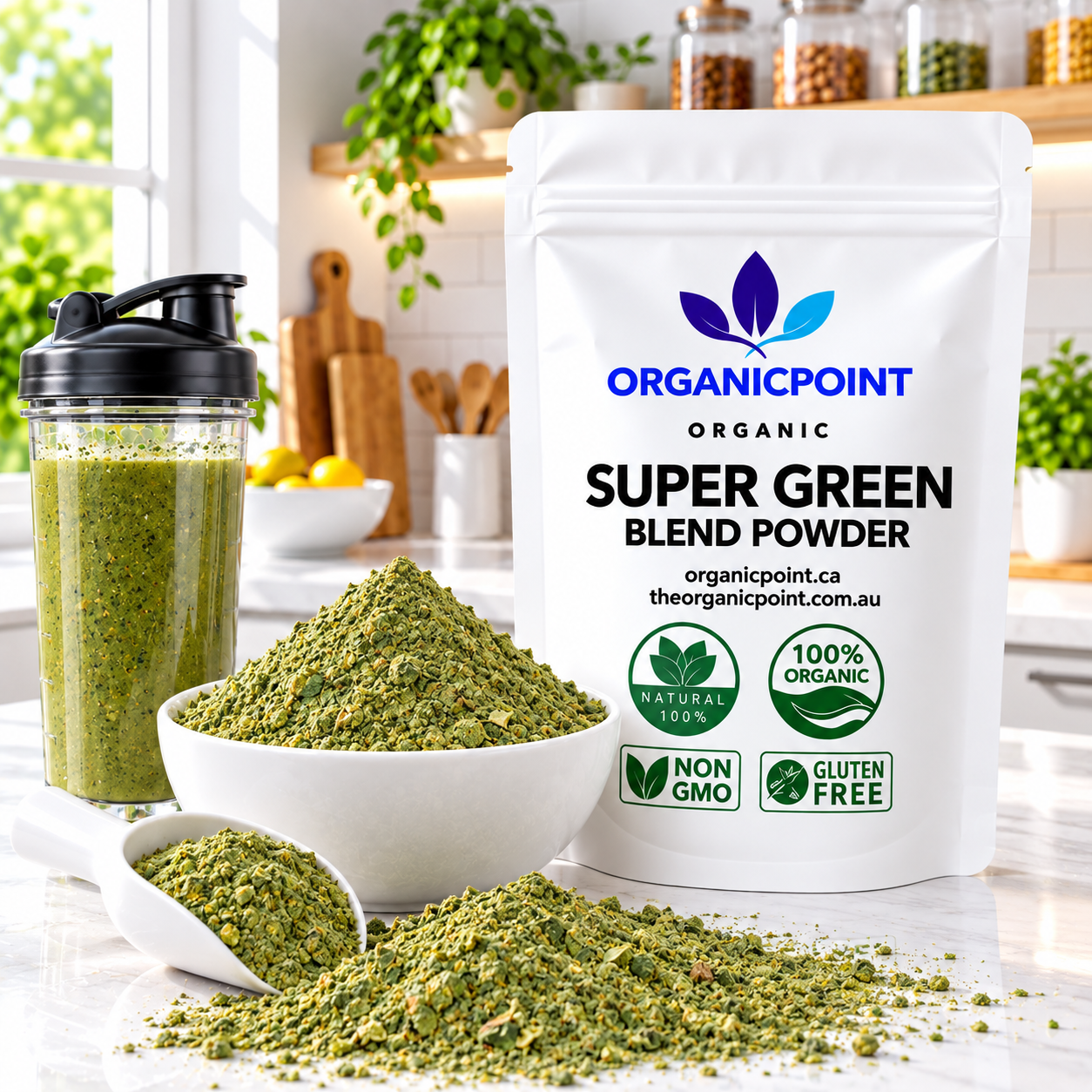 Super Green Blend Powder Organic
