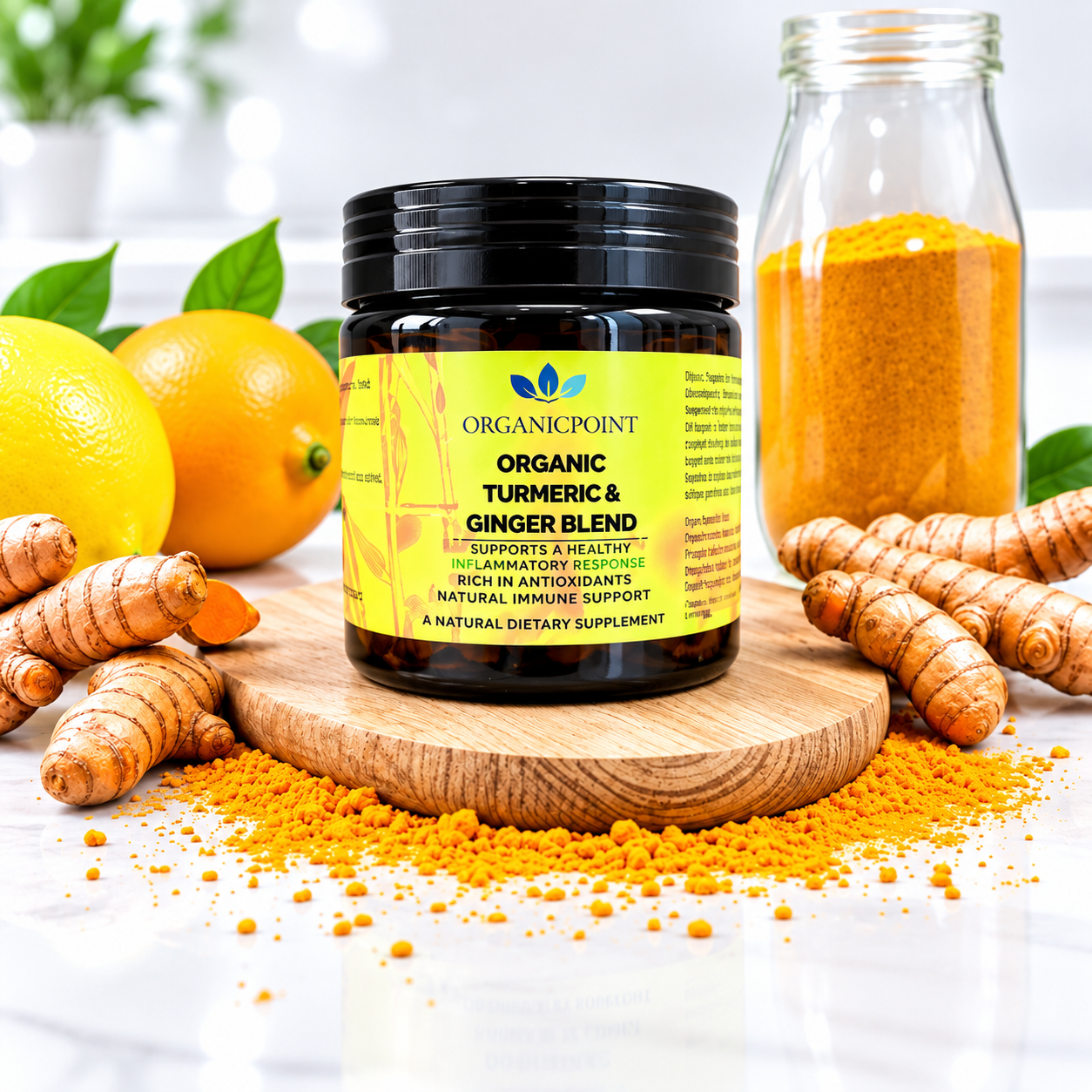 Organic Turmeric Ginger Blend