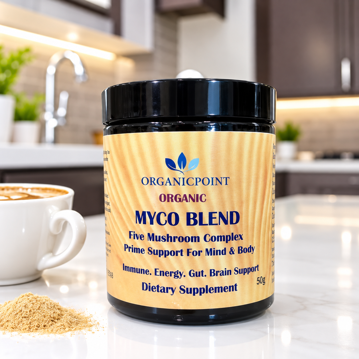 MYCO BLEND Five Mushroom Complex Organic