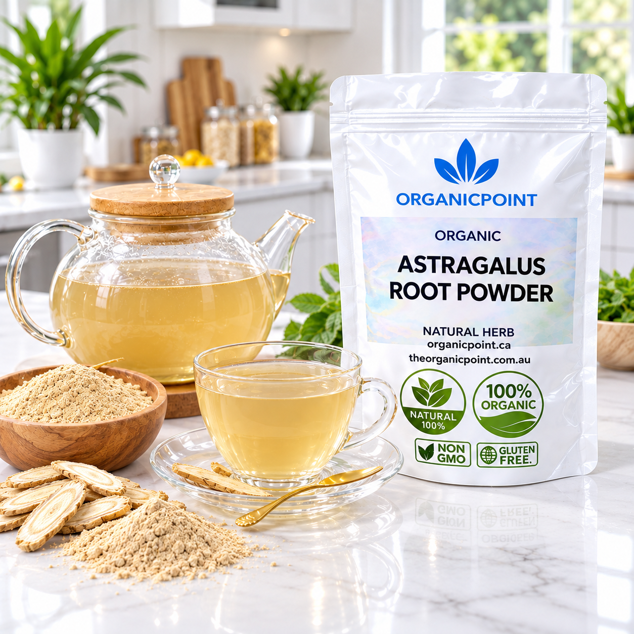 Organic Astragalus Root powder