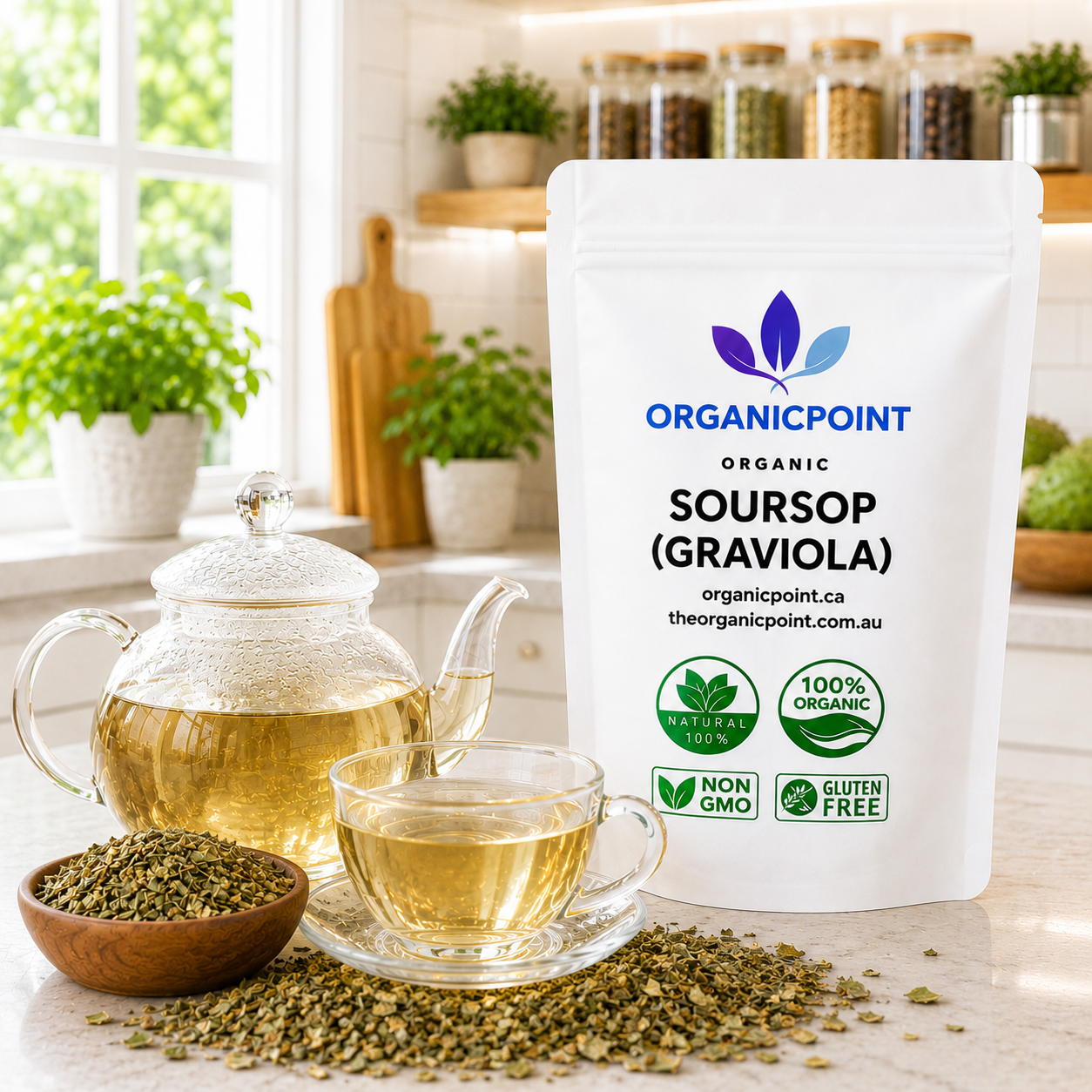 Organic Soursop (Graviola) Leaf