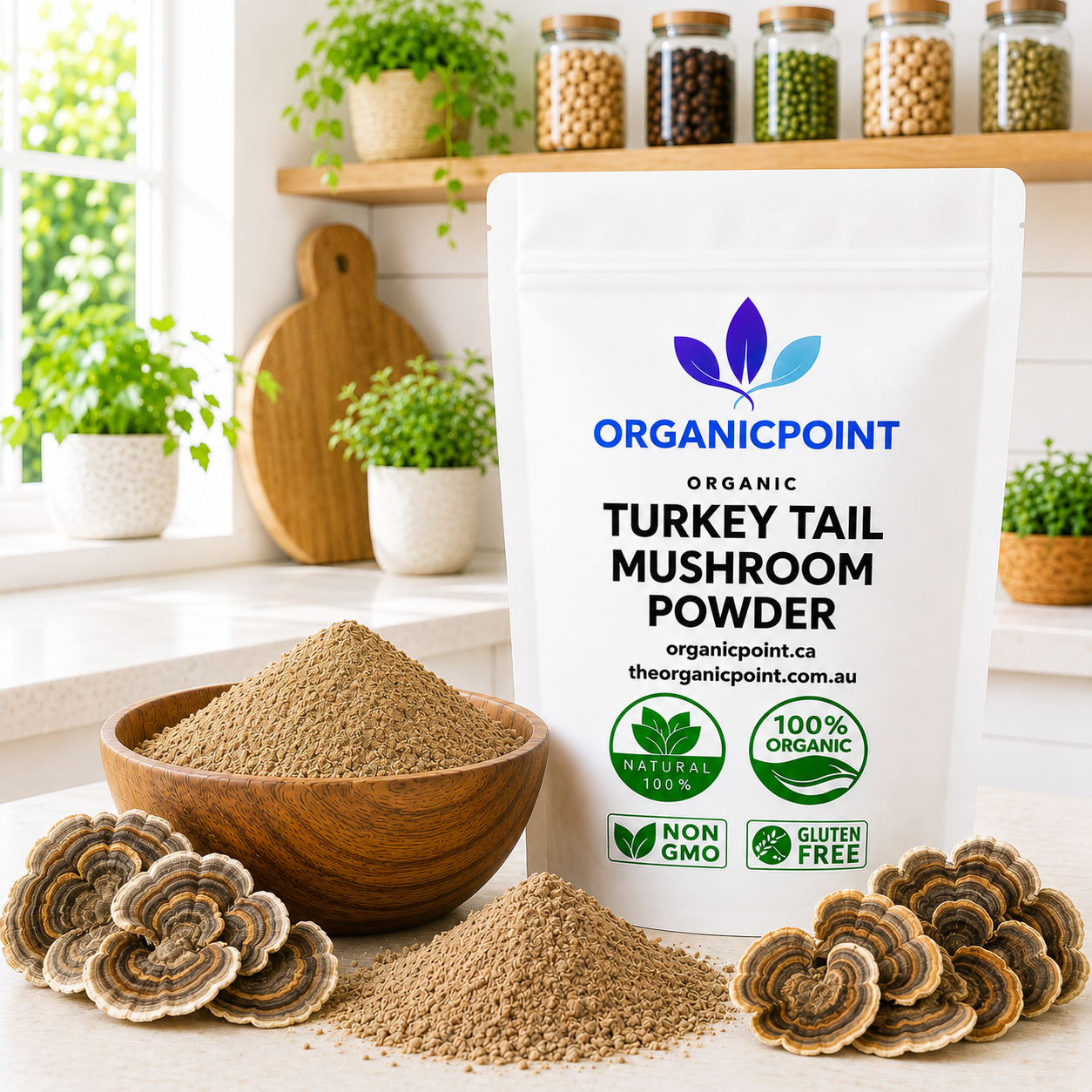 Organic Turkey Tail Mushroom powder