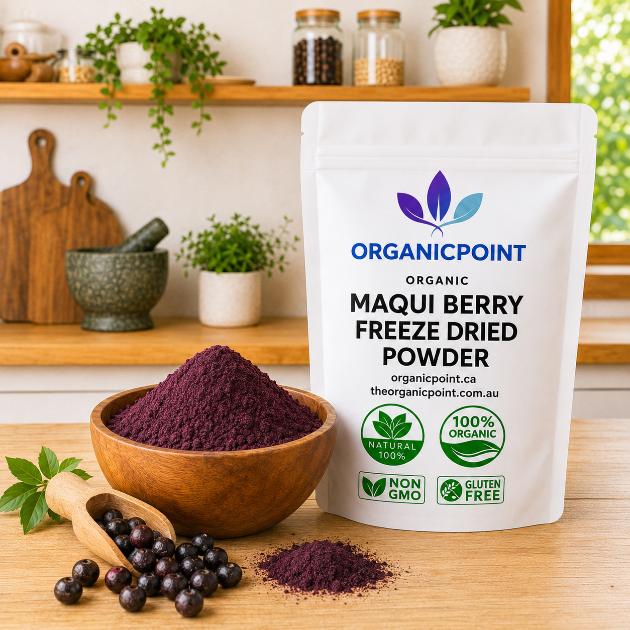 Organic Maqui Berry Freeze Dried Powder
