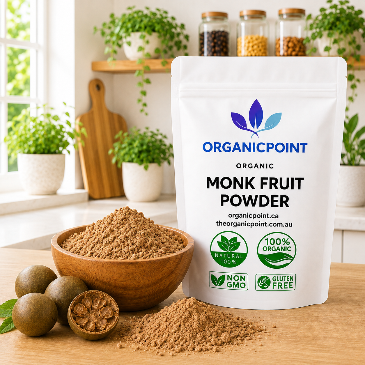 Organic Monk Fruit Powder