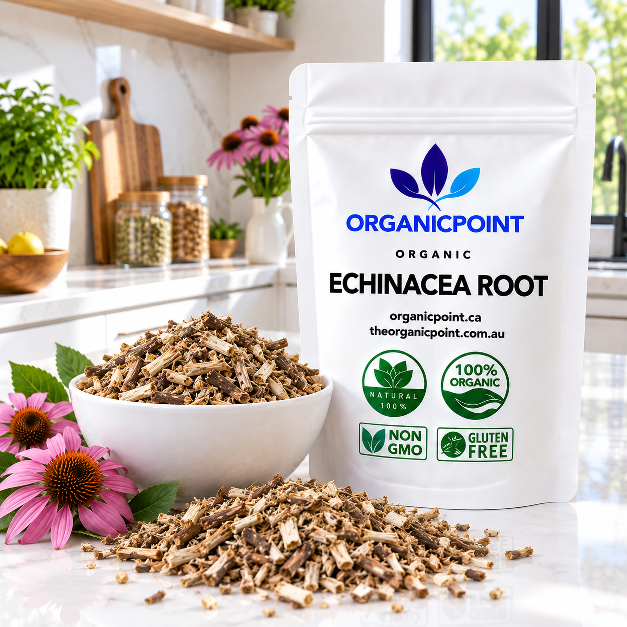 Organic Echinacea Root