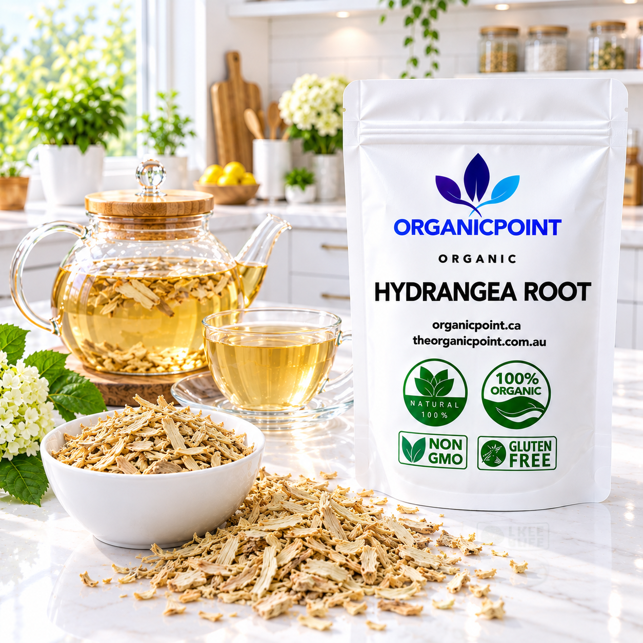 Organic Hydrangea Root