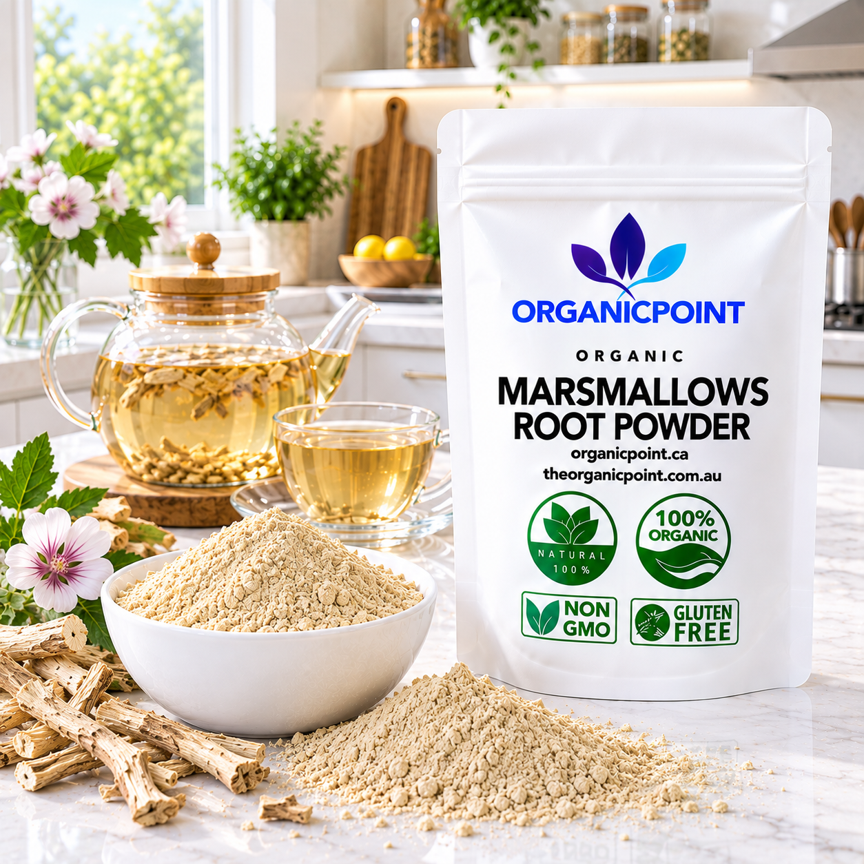 Organic Marshmallows Root Powder
