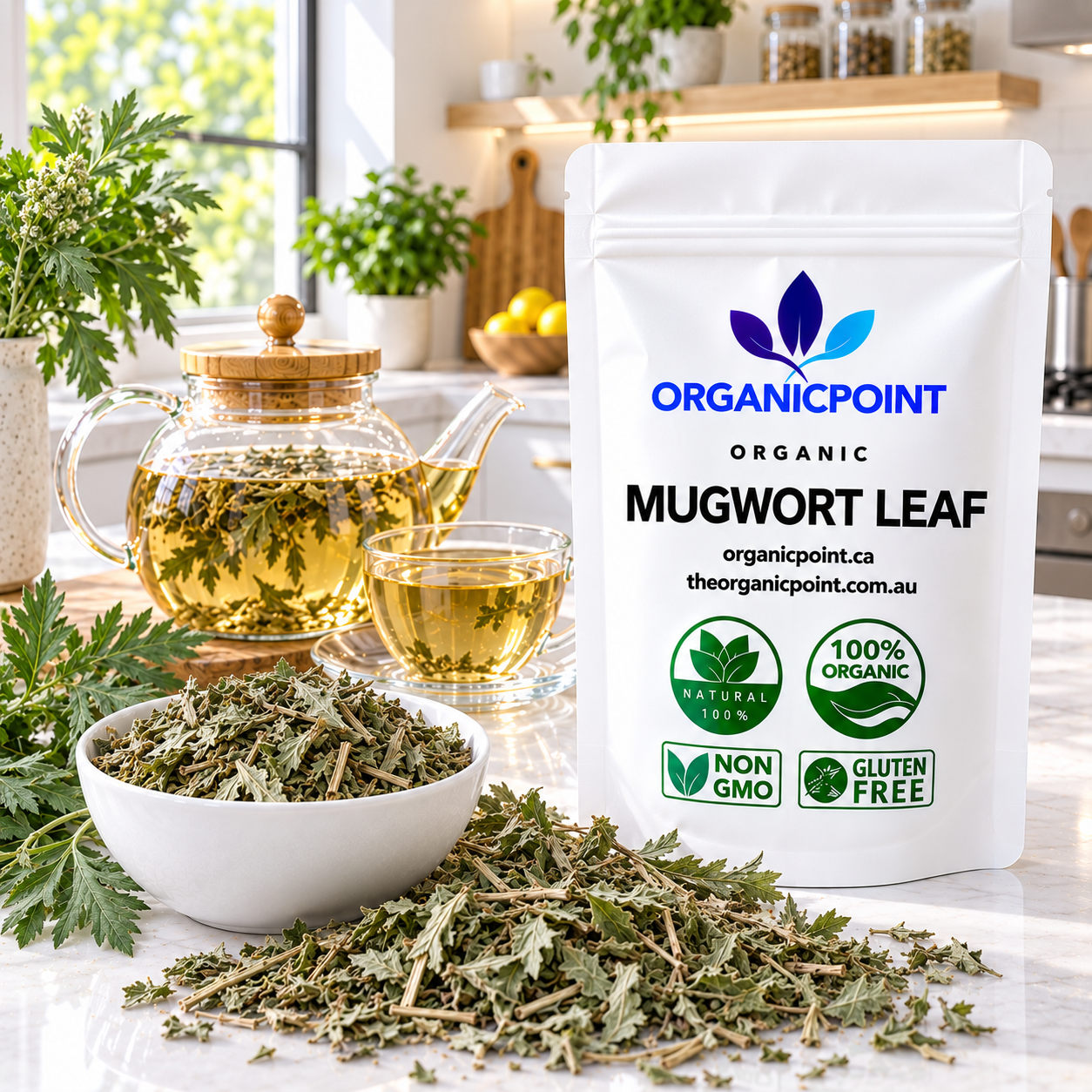 Organic Mugwort Leaf C/S