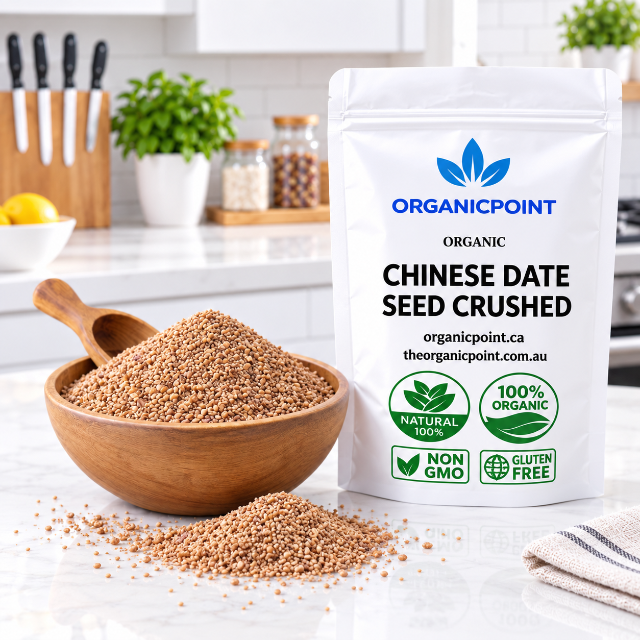 Chinese Date Seed Crushed
