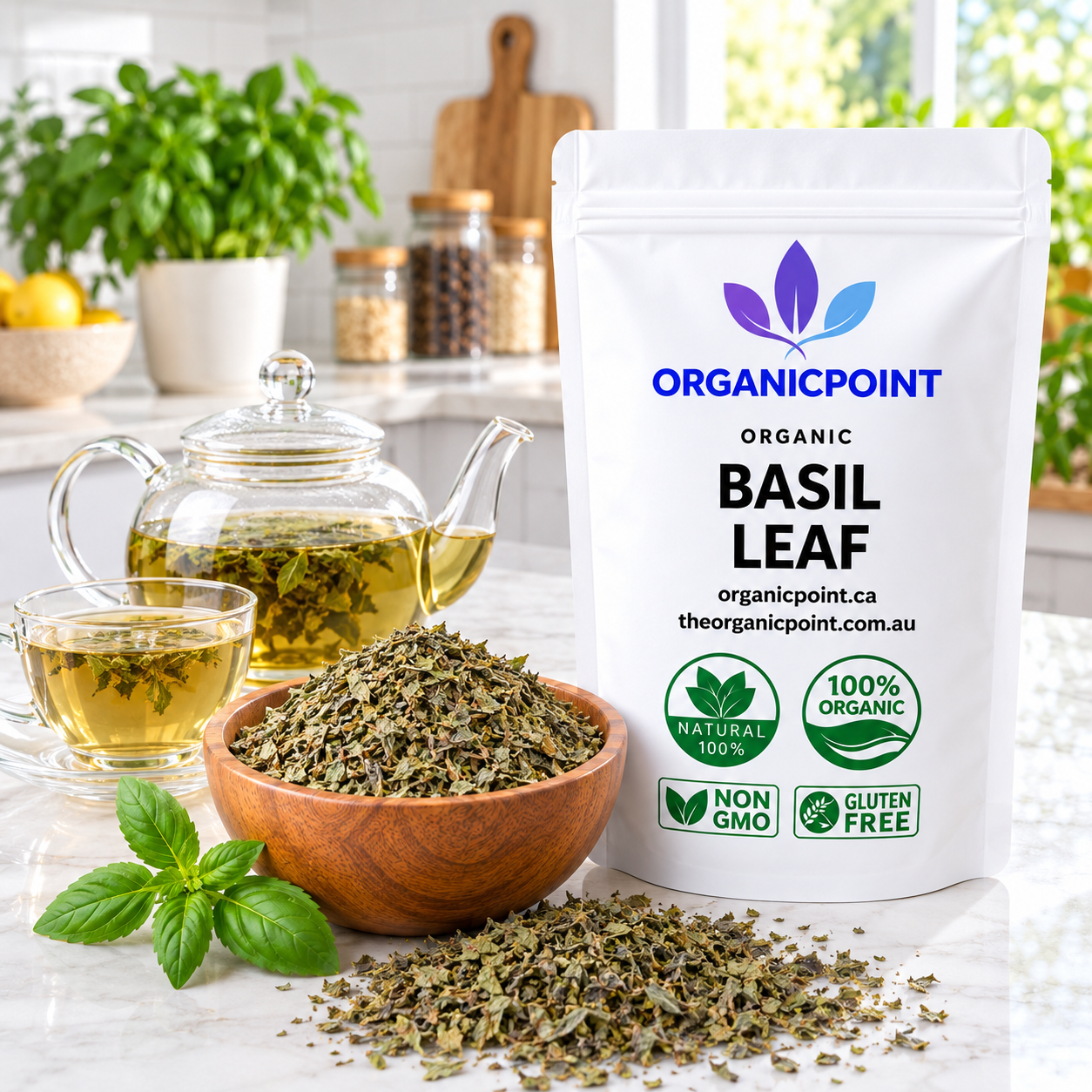 Basil Leaf Organic c/s