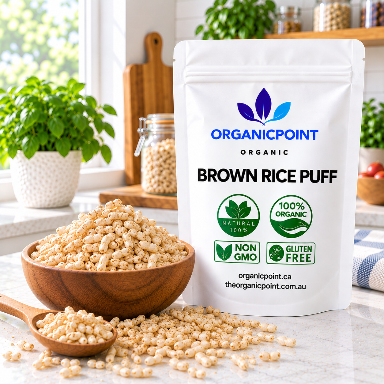 Brown Rice Puff Organic