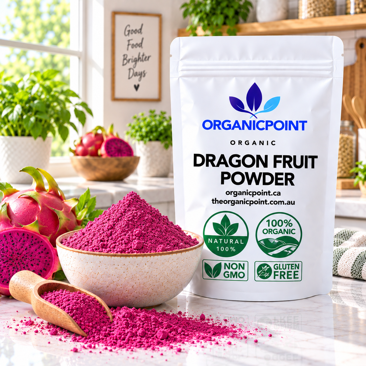 Red Dragon Freeze Dried Fruit  Powder Organic