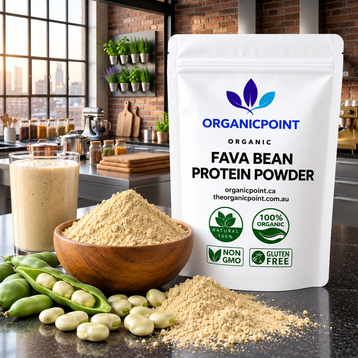 Fava Bean Protein Powder Organic