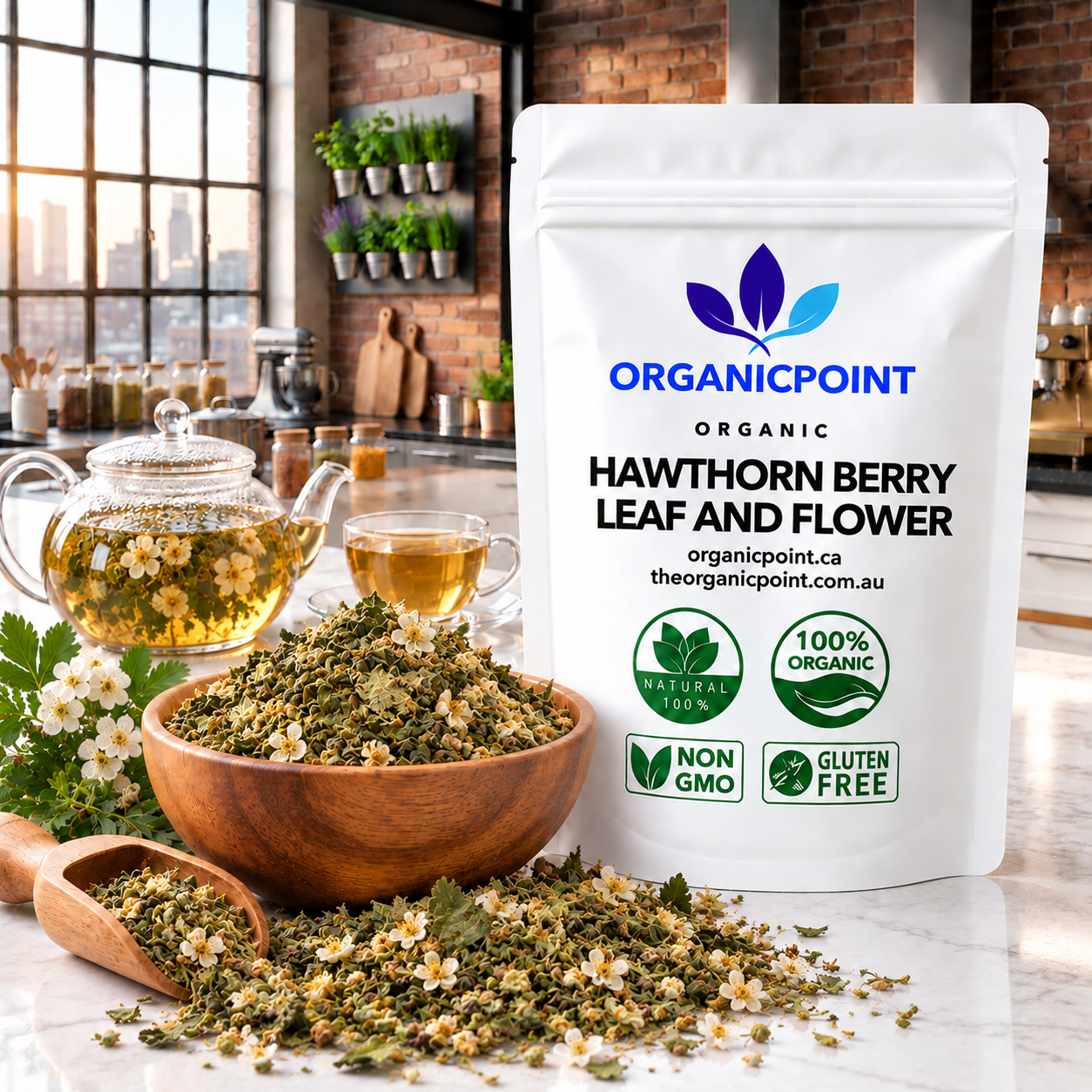 Hawthorn Leaf & Flower Organic