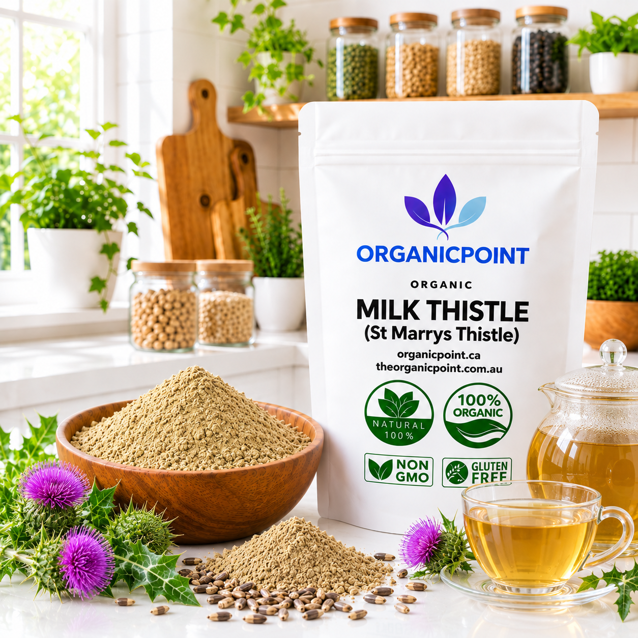 Milk Thistle (St Marrys Thistle) Organic