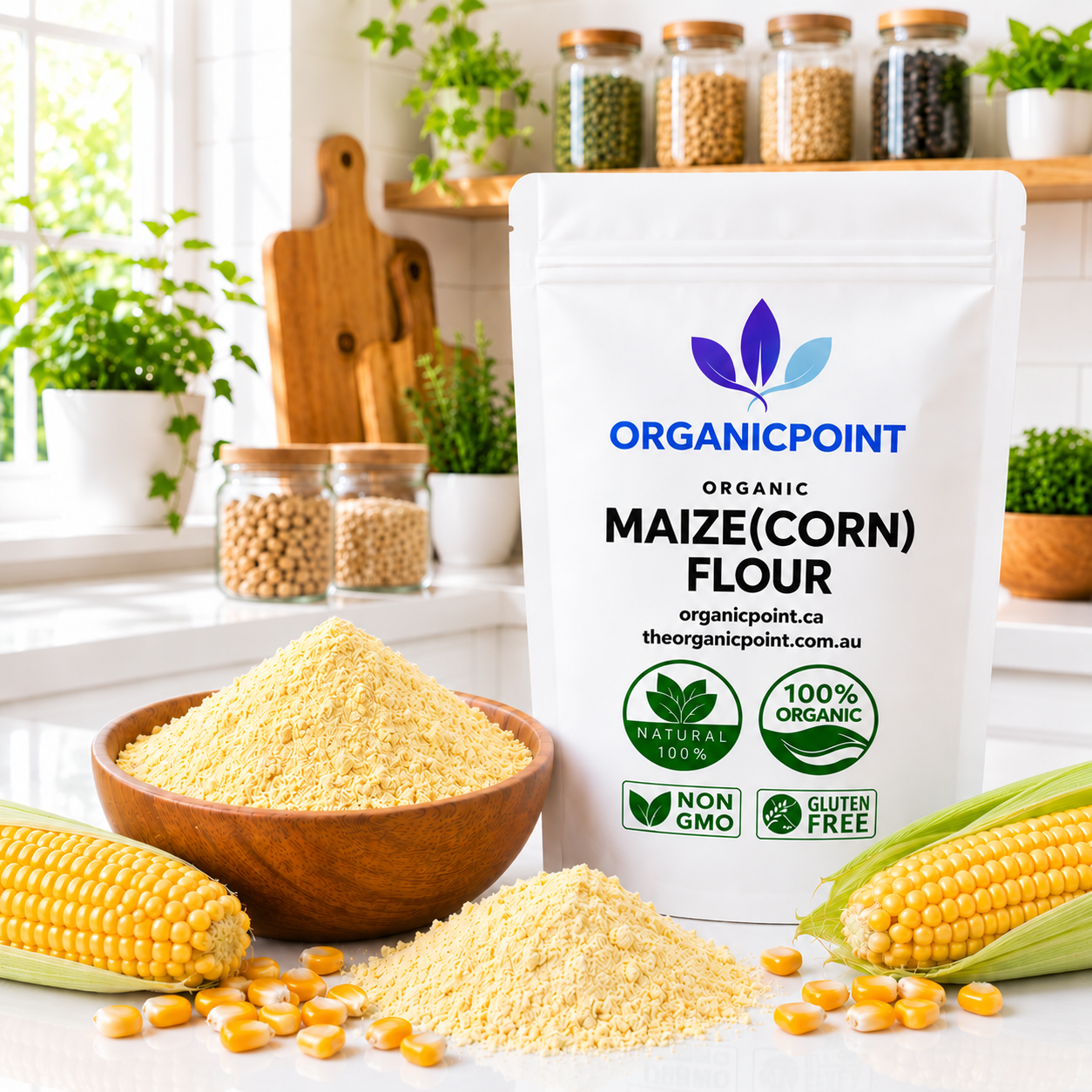 Maize (Corn) Flour Organic
