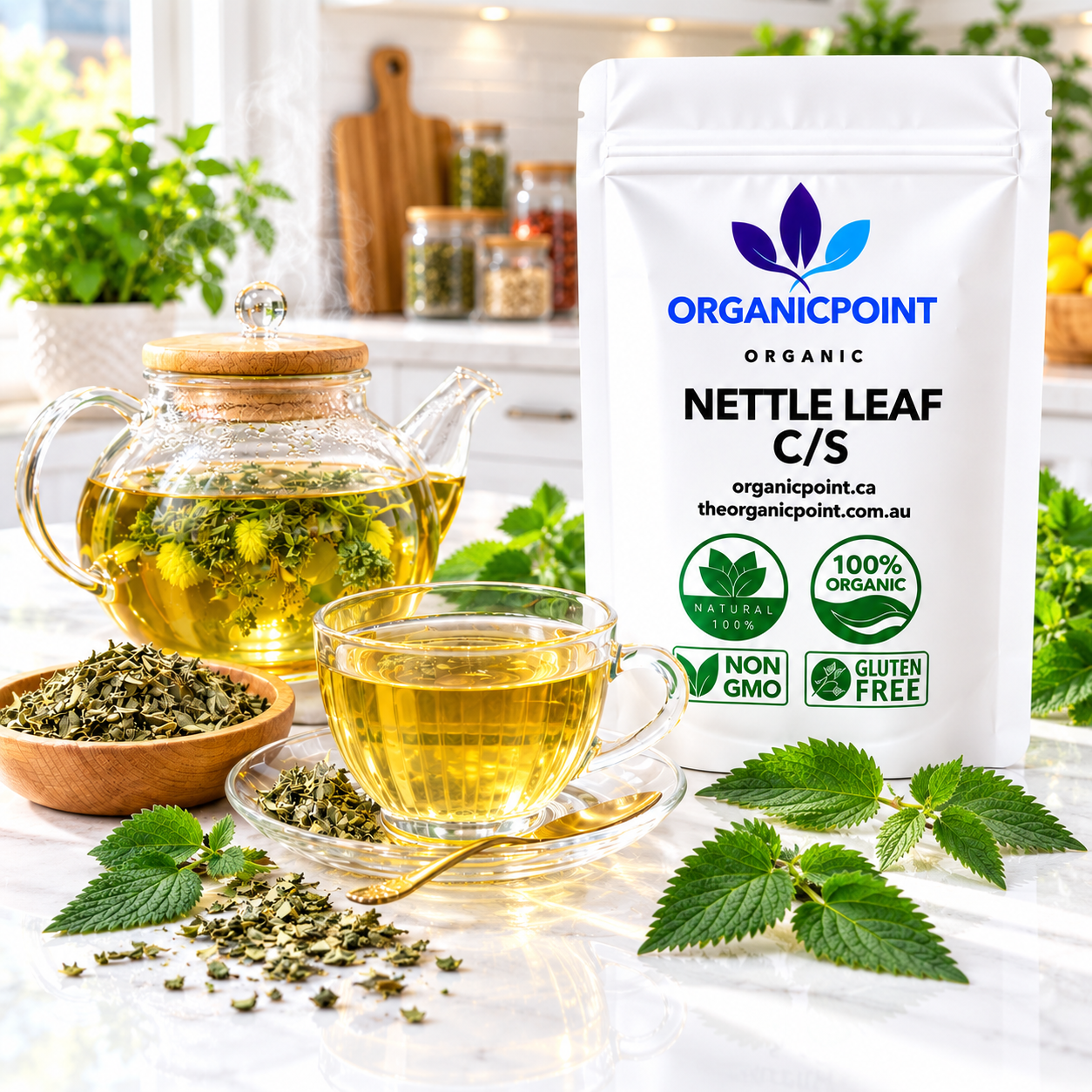 Organic Nettle Leaf, c/s