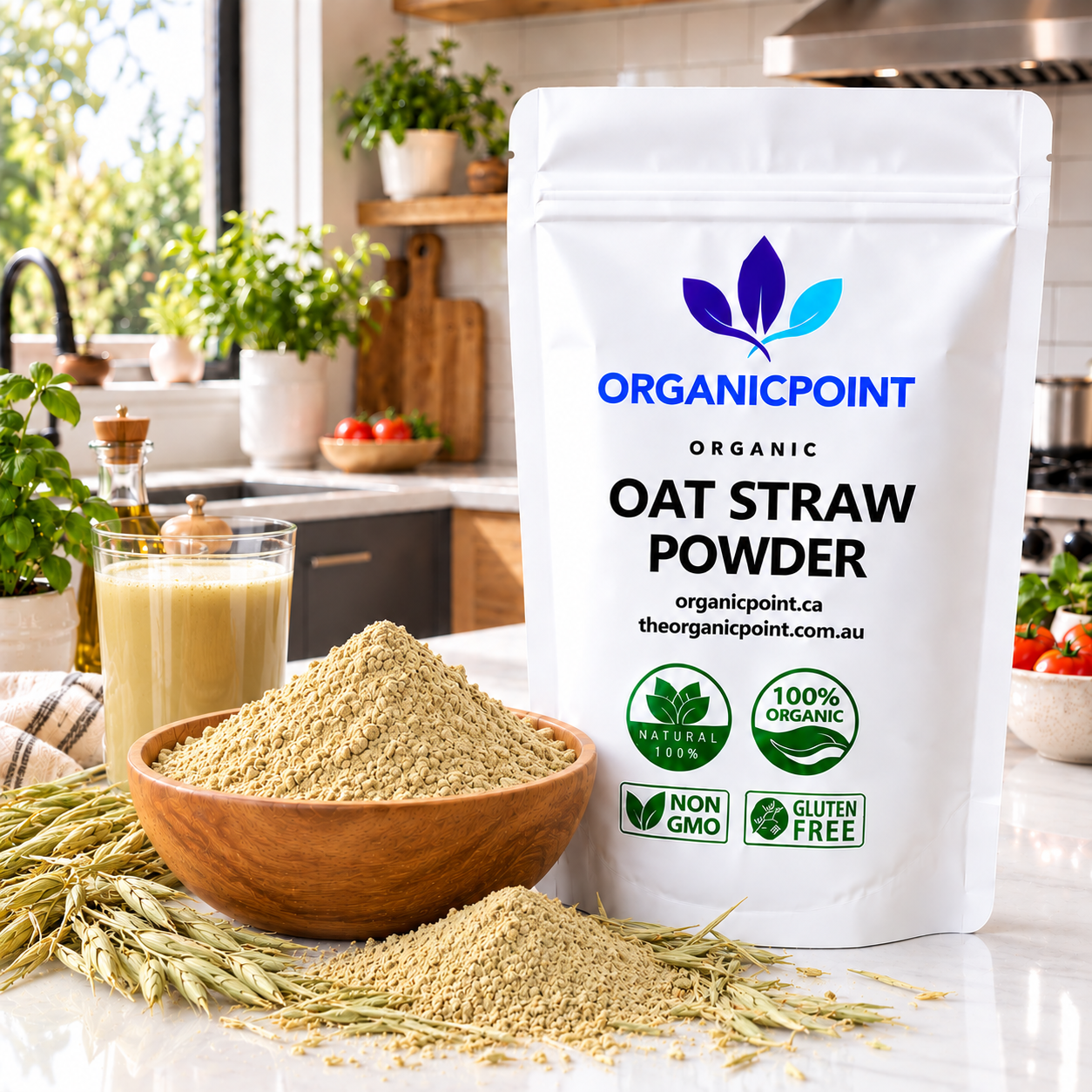 Oat Straw Powder Organic
