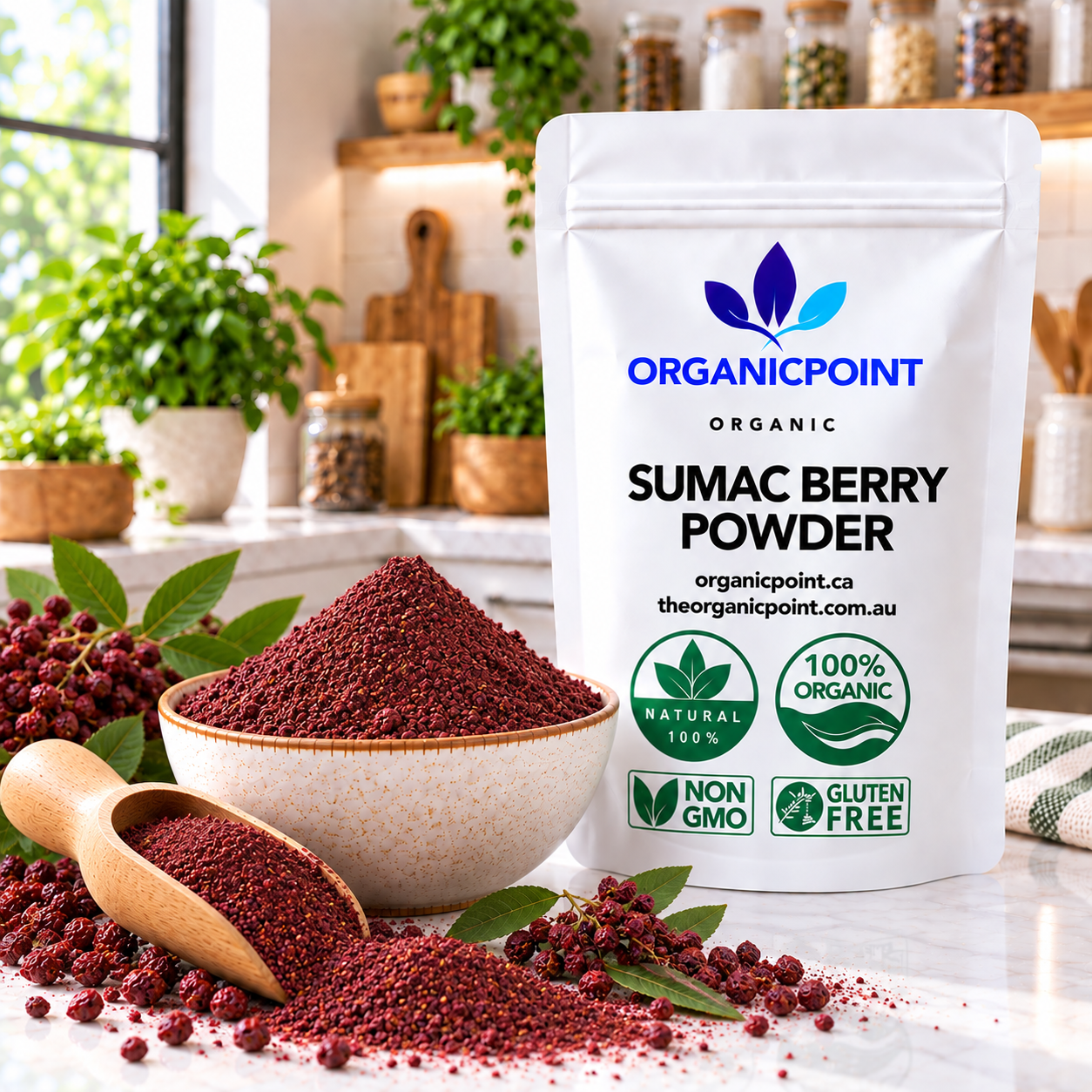 Sumac Berry Organic Powder