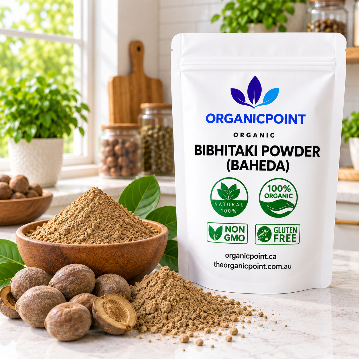 Bibhitaki Powder Organic (Baheda)