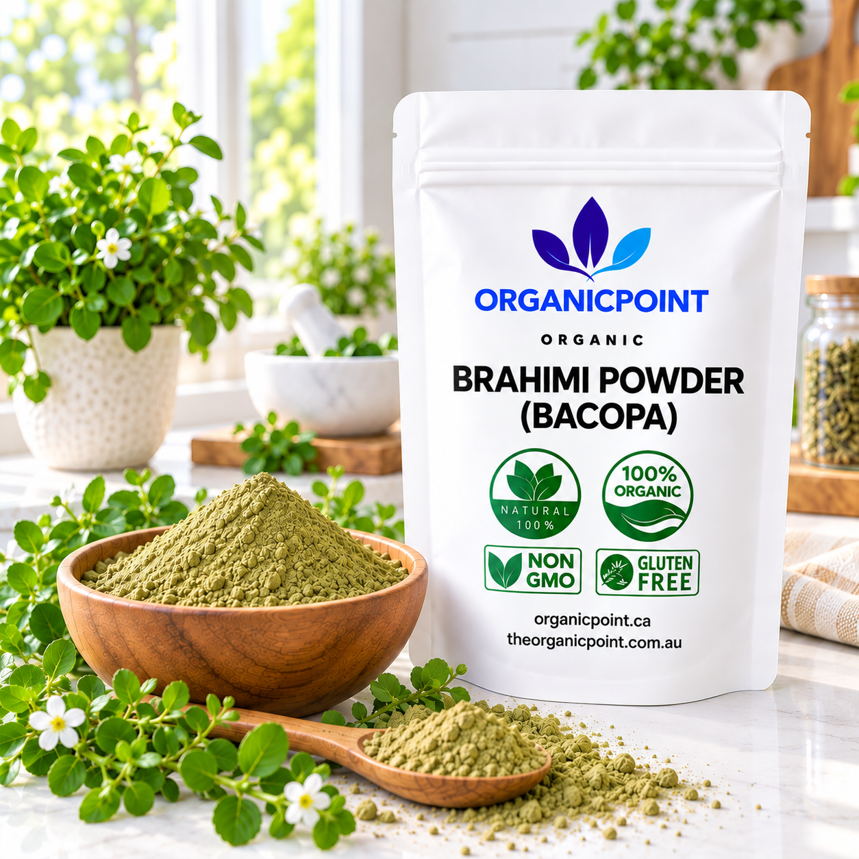 Brahimi Powder Organic (Bacopa)