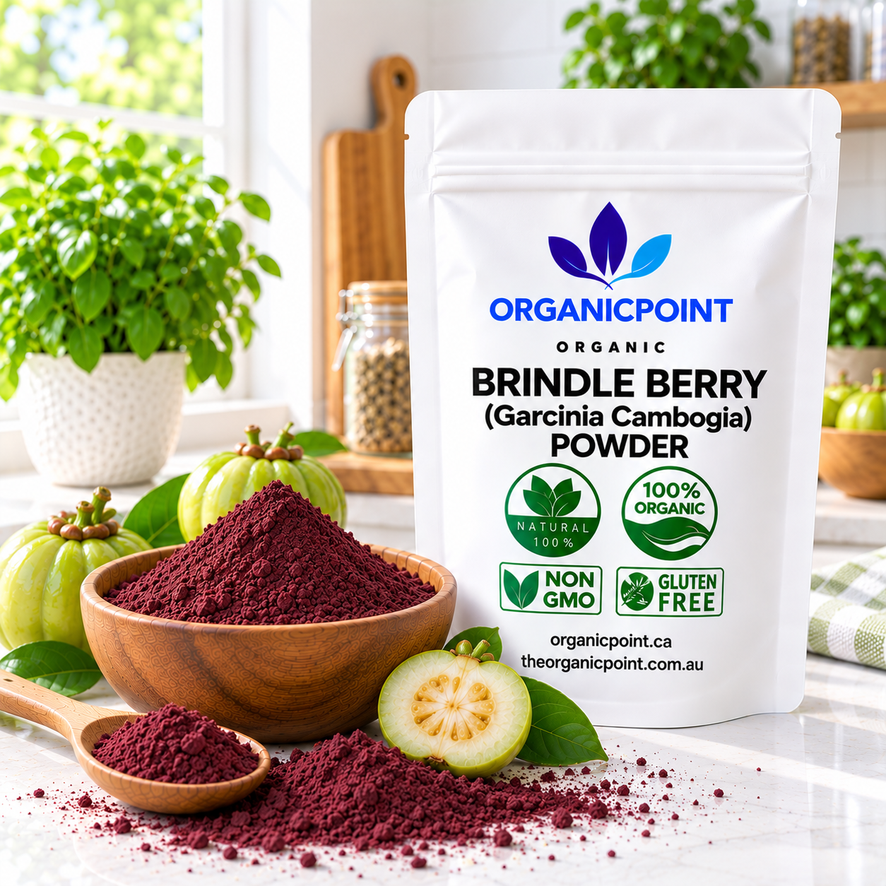 Brindle berry (Garcinia cambogia) Powder Organic