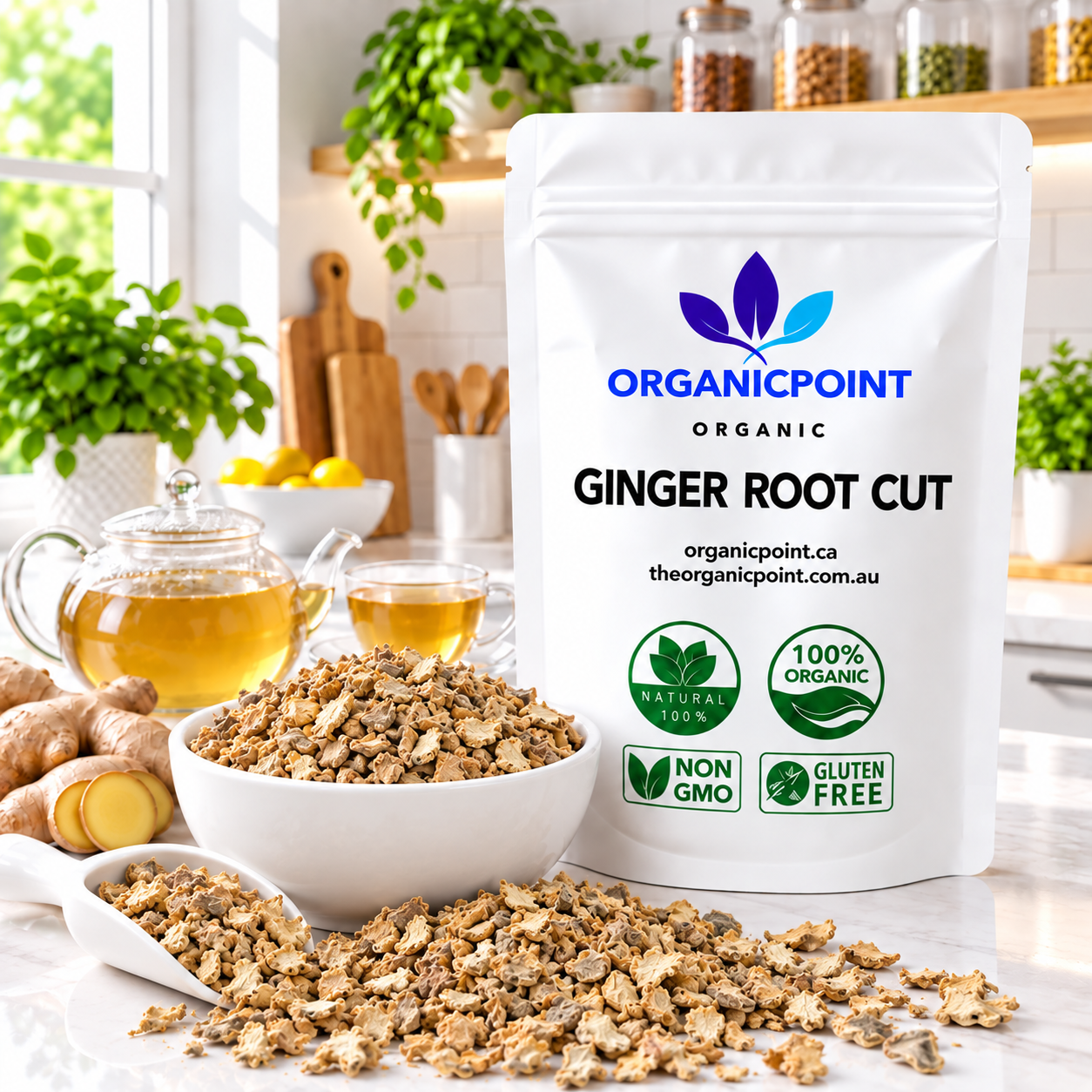 Ginger Root Cut Organic