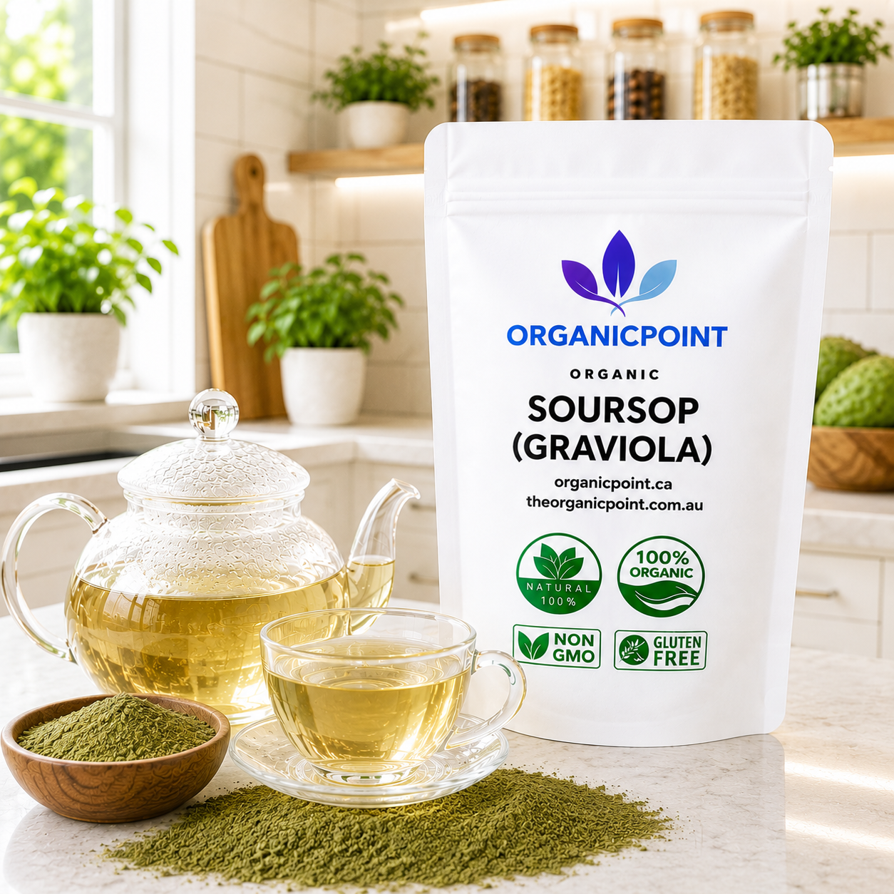 Organic Soursop (Graviola) Powder