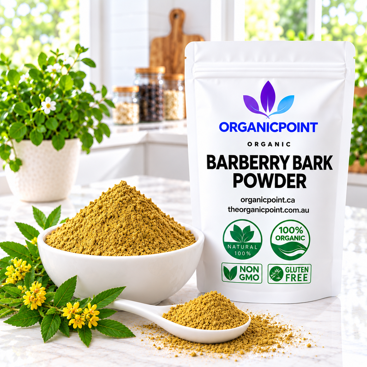 Barberry Bark Powder Organic